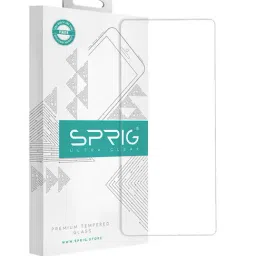 Sprig Tempered Glass Guard for realme X7 Max (Pack of 1) image 2