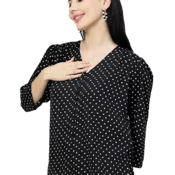 Melon by PlusS Black & White Printed Top image 3