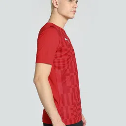 Puma individualRISE Red Slim Fit Printed Football Jersey image 3