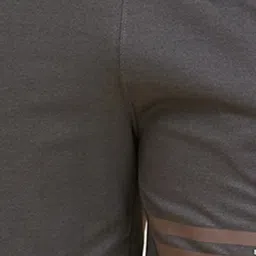 Sweet Dreams Charcoal Melange Regular Fit Lounge Shorts image 3