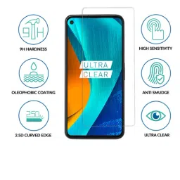 Sprig Tempered Glass Guard for realme X7 Max (Pack of 1) image 4