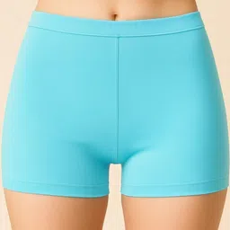ullaspemium Women Pack of 2 Slim Fit Cycling Cotton Sports Shorts-picture-29