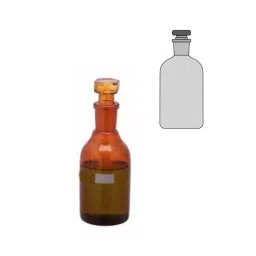 Fisher 60 ml Capacity Amber Glass Reagent Bottle, FBG62057 image 3