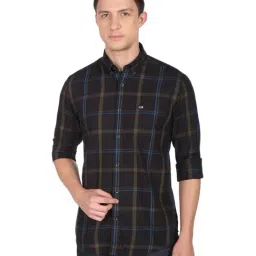 Arrow Sport Multicolor Cotton Slim Fit Checks Shirt-image-45