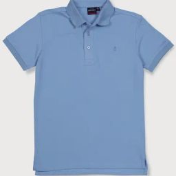 Gini & Jony Kids Blue Cotton Regular Fit Polo T-Shirt-picture-15