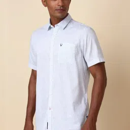 Allen Solly Blue Regular Fit Printed Shirt image 3