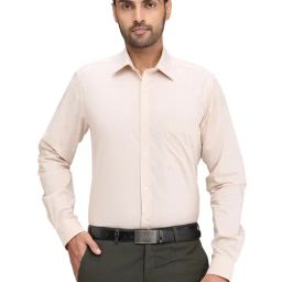 Raymond Brown Slim Fit Shirt-picture-5