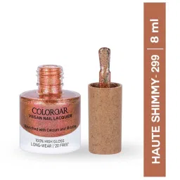 Colorbar Vegan Nail Lacquer Haute Shimmy - 299 - 8 ml image 2