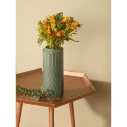 freedom tree Karah Blue Ceramic Vase image 2