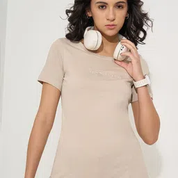 Ajile by Pantaloons Women Typography T-shirt-picture-36