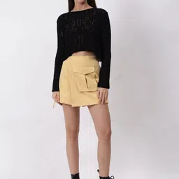 Fashion Gaiia Skorts Mini Skirt-image-96