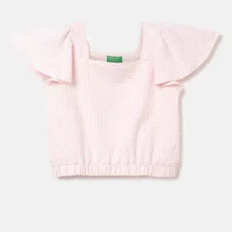 United Colors of Benetton Kids Pink Striped Top-picture-18