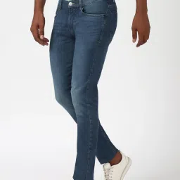 Peter England Blue Cotton Slim Fit Jeans image 3