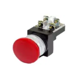 Sibass Electric Hanyoung Mushroom Push Button Diameter 30 mm Without Contact Element with CE Mark, SE-PB3011M (Pack of 300)-picture-25