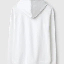 United Colors of Benetton Men Hood Long Sleeves Printed Sweatshirt image 3