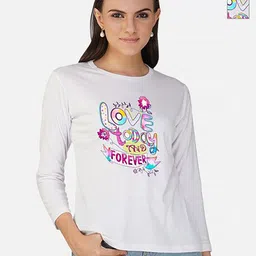 Metronaut Women 2 Printed Bio Finish Applique T-shirt-image-11