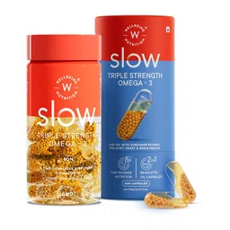 Wellbeing Nutrition Set Of 2 Slow Triple Strength Omega 3 Capsules-60NCapsules Each image 1