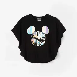 Fame Forever by Lifestyle Kids Black Cotton Printed Tee-picture-15