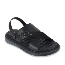 Mochi Black Sling Back Sandals image 2