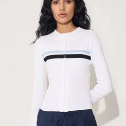 Honey by Pantaloons Women Horizontal Stripes Striped Regular Tops-picture-38