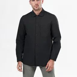 Celio Men Classic Fit Spread Collar Solid Casual Shirt image 5