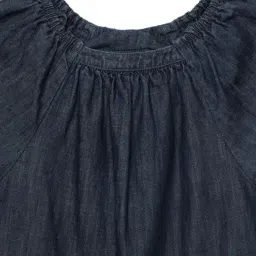 Under Fourteen Only Kids Blue Cotton Floral Print Dress image 4