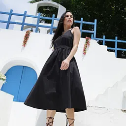StyleCast X SERA Fit & Flare Midi Dress image 4