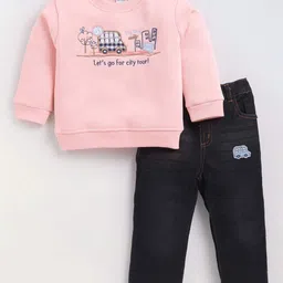 Dollar Boys Printed T-shirt with Trousers-picture-20