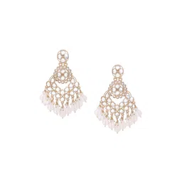 Anouk Diamond Shaped Jhumkas Earrings image 3