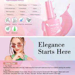 VENALISA HEMA FREE UV LED Soak Off Nail Gel Polish 7.5 ml- Shade 436 image 2