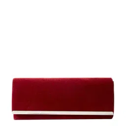 Giordano Red Polyester Solid Clutch-image-8