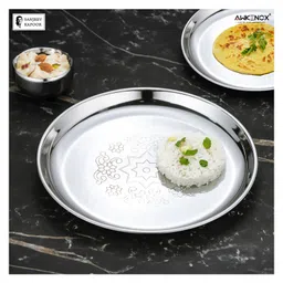 Sanjeev Kapoor Stainless Steel Dinner Plate Set-picture-19