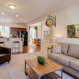 Nutts Copper-Toned & Black Double Sided Analogue Vintage Wall Clock image 3