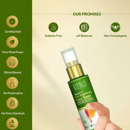 Lotus Botanicals Set Of 3 Vitamin C Skin Brightening Face Toner-50ml Each image 4