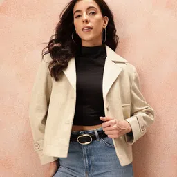 all about you Luxe Collection Notched Lapel Coat-image-1