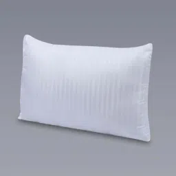 MFD HOME Furnishing Esper Premium Cotton White Polyfill Pillows - Set of 2 image 4