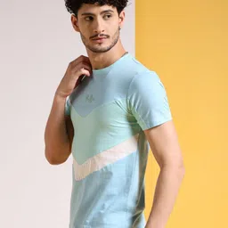 The Indian Garage Co Pack of 2 Men Round Neck T-shirt image 5