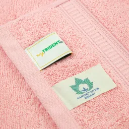Mytrident Unisex Peach Cotton Towel Set of 4 image 3