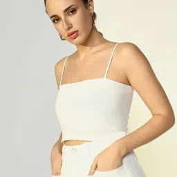 showoffff Showoff Brown Regular Fit Top With Inner image 3