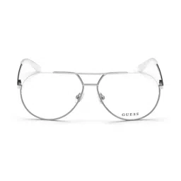 Guess White Oval Eye Frames for Men-image-53