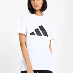 adidas White Round Neck T-Shirt-picture-25