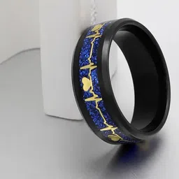 MEENAZ Men Silver Plated Finger Ring image 5