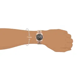 Carlington Exclusive 8811 Rose Black Gents Analog Watch for Men image 3