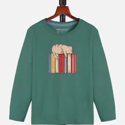 HELLCAT Girls Multicolor Printed Full Sleeves T-Shirt (Pack Of 3) image 3