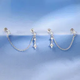 GIVA 925 Sterling Silver Cascade Dangle Earrings-picture-34