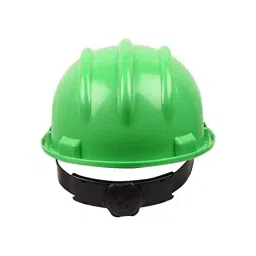 Rahul Professionals Polyethylene Shell Hiking Nape Type Hard Hat Green Safety Helmet with Adjustable Chin Strap Closer Free Size (Pack of 3) image 3