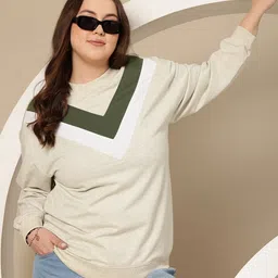 Sztori Plus Size Longline Sweatshirt-picture-40