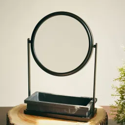 Pure Home and Living Black Metal Mirrors image 3