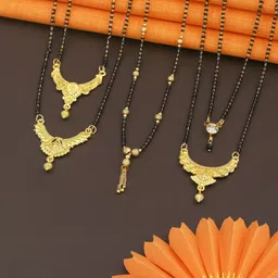 VEMISHTI Gold-Plated Mangalsutra-picture-31