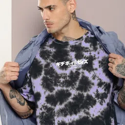 Kook N Keech Men Tie and Dye Pure Cotton T-shirt-picture-50